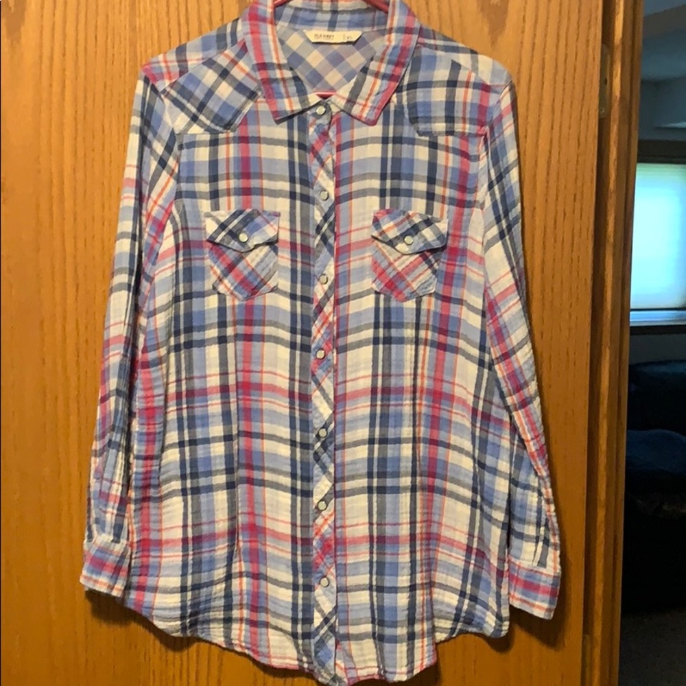 Plaid longsleeve shirt